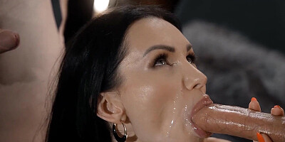 Sasha Rose shows off her mind-blowing cock handling skills