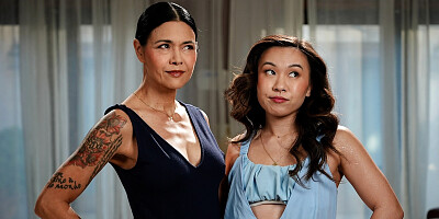 Asian nymphs Dana Vespoli and Kimmy Kimm bring their lesbian fantasies to life