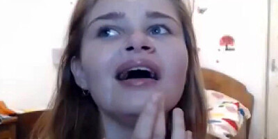 Cumming On My Cute Cousins Face