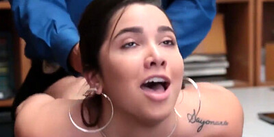 Karlee Grey - Busty Teen 18+ Suspect Punish Fucked By A Security Guard