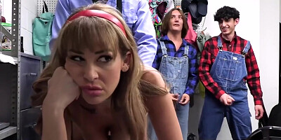 Cowgirl Milf Gets Banged By Guards With Jordan Maxx
