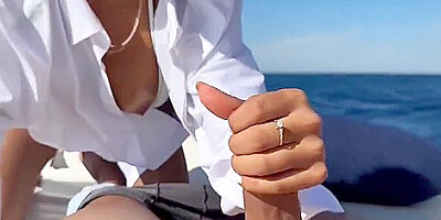 We Seduced A Boat Captain To Obtain His - Pussy Rubbing