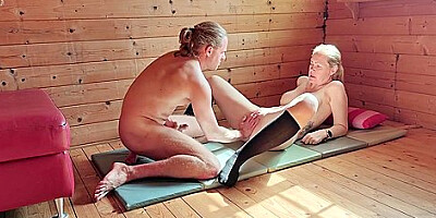 Scandinavian Milf Has Sex With Guy. Orgasms For Both And Cum In Her Pretty Mouth!