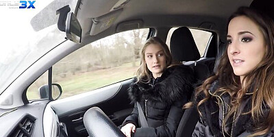 Hd action with appealing Amirah Adara and Tiffany Tatum from Only 3X