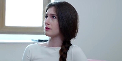 Teen 18+ Girl Was Fucked By Stepfather With Big Dick For Smoking E-cigarette