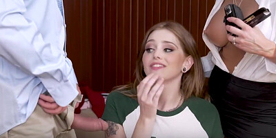 Bree Brooks, Peter Fitzwell And Lucy Foxx - Therapeutic Threesome: If Your Stepdad Cant Stop Cheating, Join Them