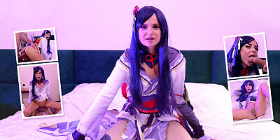 Anime Slut, Bella Grey, Satisfied By Massive Cock - NuCosplay
