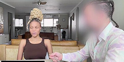 This Ebony Teen 18+ Snuck Away For A Risky Meet... And Left With Cum Running Down Her Leg - Sawadi Jones