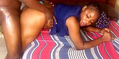 (hxs) Helping Stepdad To Service His Wife