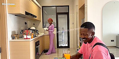 I Pick Up A Stranger And Had A Standing Sex Untill Satisfaction (lost Foreigner And A Random Blackman Loud Orgasm Kitchen Sex)- Interracial Sex