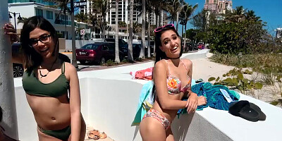 College teens get picked up and fucked