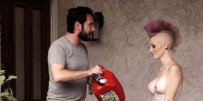 Charming Emo Sexy Girl Has Steamy Ass Fucking With Her Lustful Stepdaddy