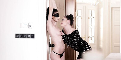 Dolly Diore's leather panties trailer by Viv Thomas