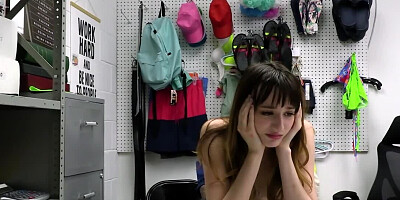 Shoplifter girl celebrates birthday by having sex with officer