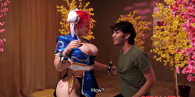 Harley Rosembush Sexy Chunli Girl On Girl
