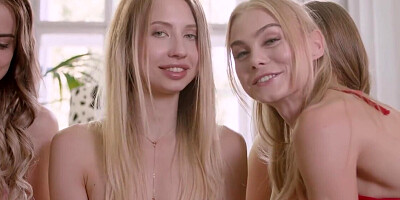 What do sweet teens do when they stay alone with a sex toy?