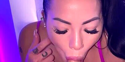 Exotic bimbo Morgan Lee sucks and fucks in a POV video