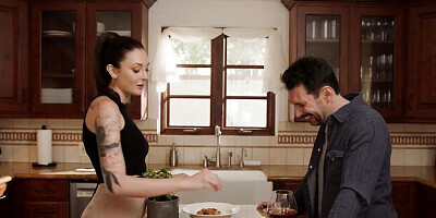 Tommy Pistol and Charlotte Sins's big cock movie by Delphine Films