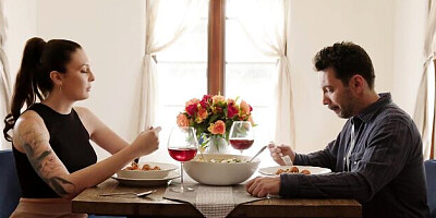 Tommy Pistol and Charlotte Sins's big cock movie by Delphine Films