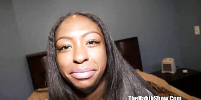 Black porn with steamy Kokohontas from The Habib Show