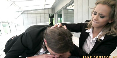 Wild Tina and Veronica's busty video