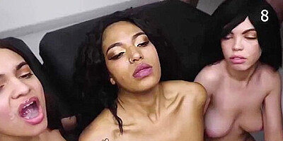 Ana Spears And Friends For An Orgy With Final Bukake60fps - Ana Spears