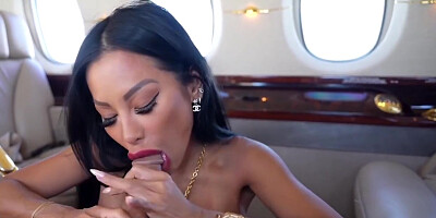 Cj Miles Fucked In A Private Jet Asian Spinner Tight Pussy Teddy Tarantino