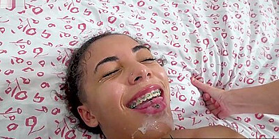Thirsty African Teen 18+ Stuffed A Whole Load Of Cock In Wild Gangbang
