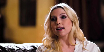 Blonde bombshell Christie Stevens fucks her favorite student