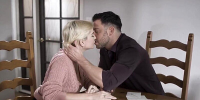 Stunning Skye Blue makes her sister's husband fuck her hard