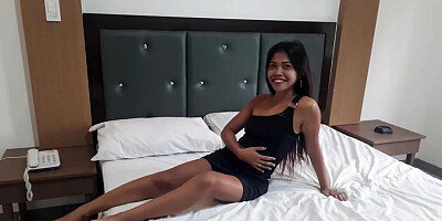 Small Pinay doll auditions to become a mail-order bride