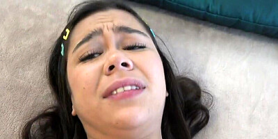 Naughty teen smokes before flashing her suckable toes
