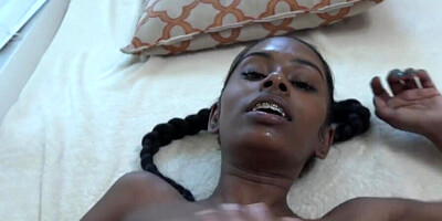 Beautiful chocolate babe with nice ass straight from Africa