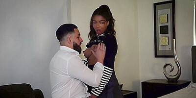 Homemade Hardcore With Ebony Latina Malina Melendez, The Alcumis - Pov Blowjob