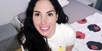 Fucking herself with a selfie stick because why not