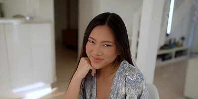 Pretty Asian babe is your loving GF, what do you do?