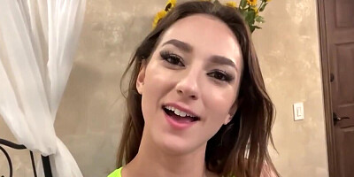 Stepdaddy dick is going to pound this tight teen hottie