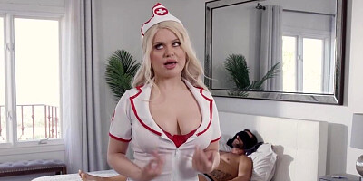 Titjob nurse is going to get her pussy smashed too