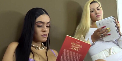 Monique Bastos and Rebecca Santos both choose to fuck toys