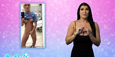 Romi Rain's small tits porn by Cam Soda