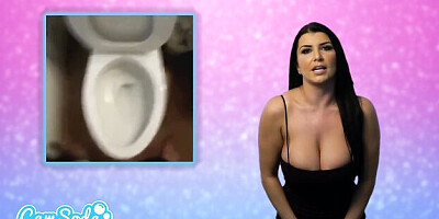 Romi Rain's small tits porn by Cam Soda
