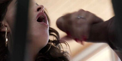 Fake-boobed chick Krissy Lynn penetrated by pretty huge wiener