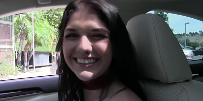 April Dawn Lets Stepdad Stuff Her Trimmed Muff