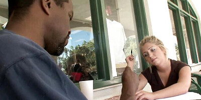 Beauty Jaelyn Fox and Richard Mann - rough xxx - Interracial Pass