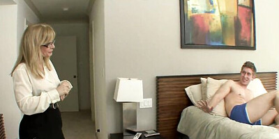 Mature movie with unattainable Nina Hartley from MMM100