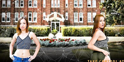 Life Selector featuring Luna Corazon's hardcore action