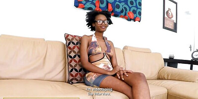 Playful escort at homemade dirt