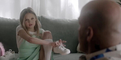 Submissive stepdaughter rammed by her big dick daddy