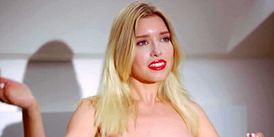 Freya Mayer smiles a lot and masturbates a lot as well