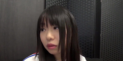 Adorable Japanese teen wants him to rub her at first